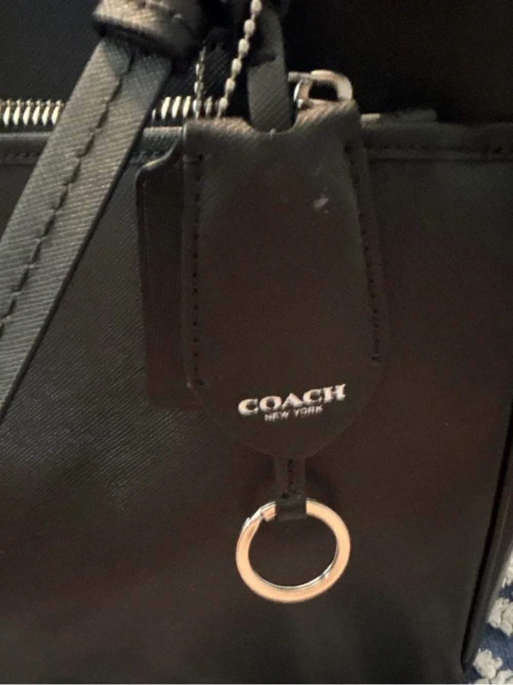 Coach smooth black